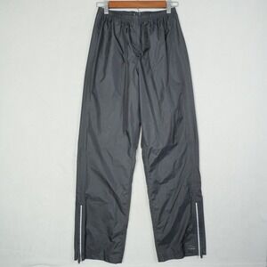 L.L. Bean Trail Model Rain Pants Black Tek 2.5 Waterproof Women's Size 18